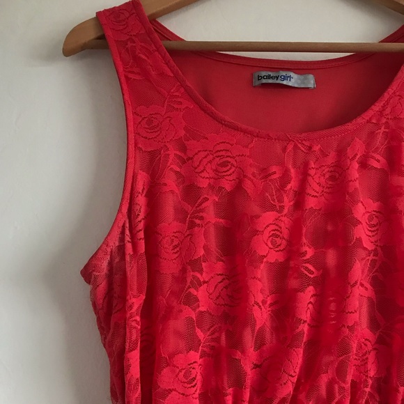 🧡Host Pick!🧡 Bailey Girl Lacey Floral Mini Dress - Picture 4 of 5